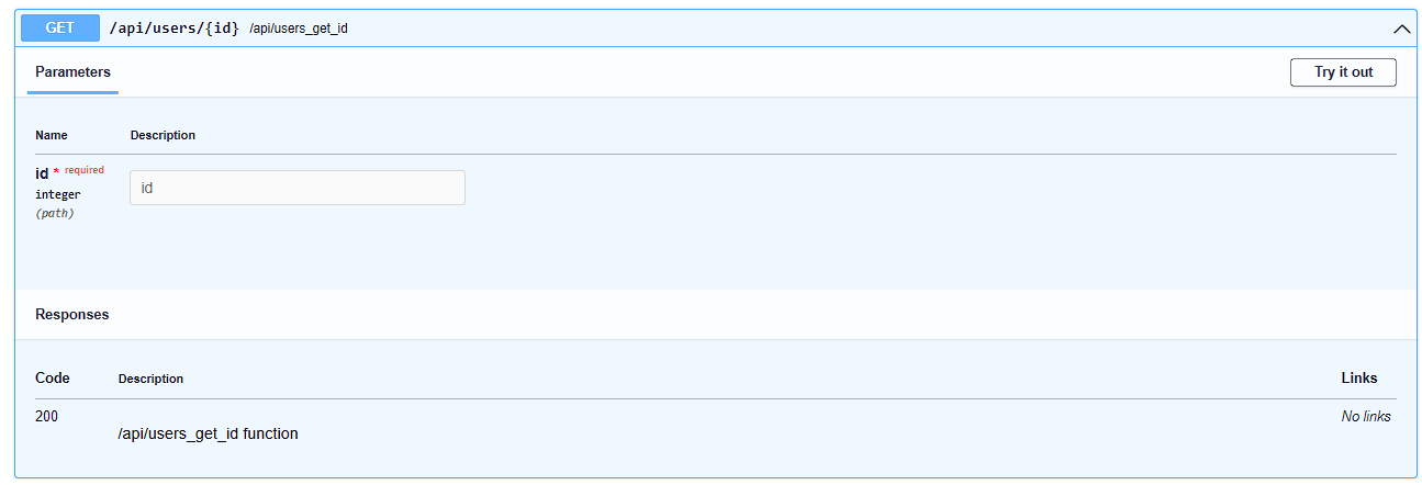 GET_ID - Retrieve a specific user